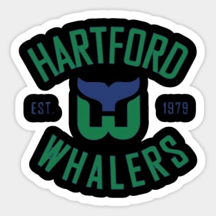 Hartford whalers est 1979 Sticker
